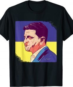 T-Shirt President Zelensky, Ukrainian President, Supporting Ukraine