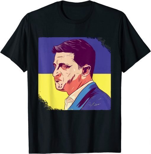 T-Shirt President Zelensky, Ukrainian President, Supporting Ukraine