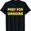 TShirt Pray for Ukraine With Ukraine Pray For Ukraine