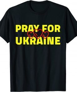 TShirt Pray for Ukraine With Ukraine Pray For Ukraine