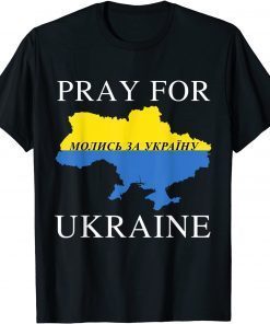 Classic Pray For Ukraine No War In Ukraine T-Shirt