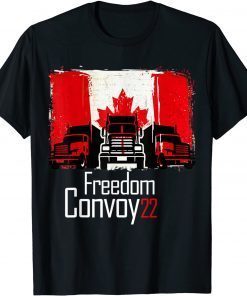 Official Canada Freedom Convoy 2022 Flagge der kanadischen Shirt