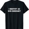 I Identify As Non Bidenary, Funny Conservative American flag Shirts