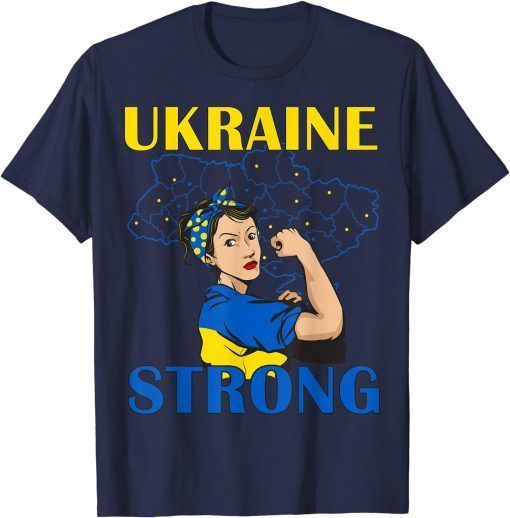 T-Shirt ukraina strong, Ukraine Pride Women Messy Bun Free Ukraine