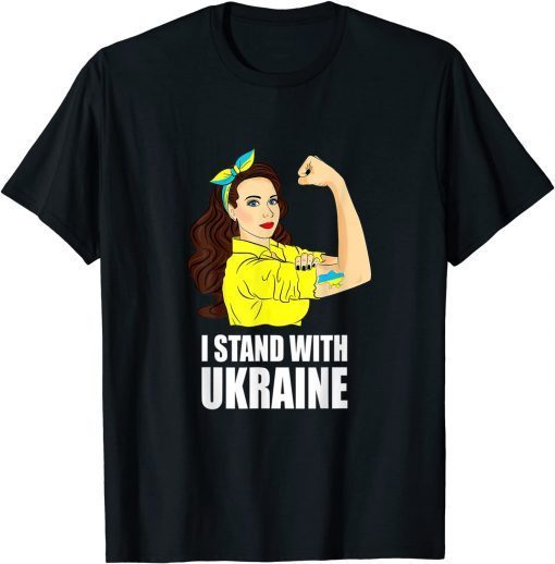 Support Ukraine Strong I Stand With Ukraine Men Women 2022 T-Shirt