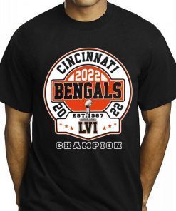 Cincinnati Bengals Champions Super Bowl 2022 shirt