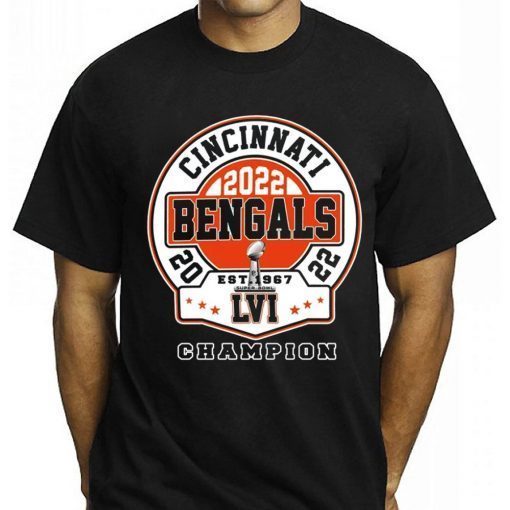 Cincinnati Bengals Champions Super Bowl 2022 shirt