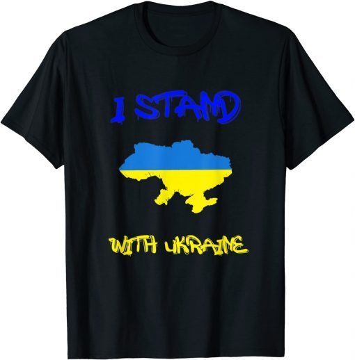 I Stand With Ukraine Essential Gift Shirt
