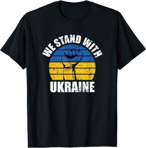 Puck Futin Stand With Ukraine Ukrainian Lover support Gift T-Shirt