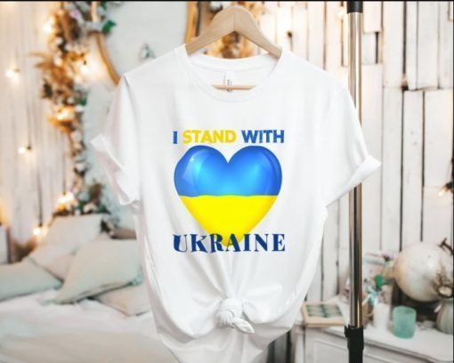 Ukraine, I Support Ukraine, I Stand With Ukraine Tee Shirts