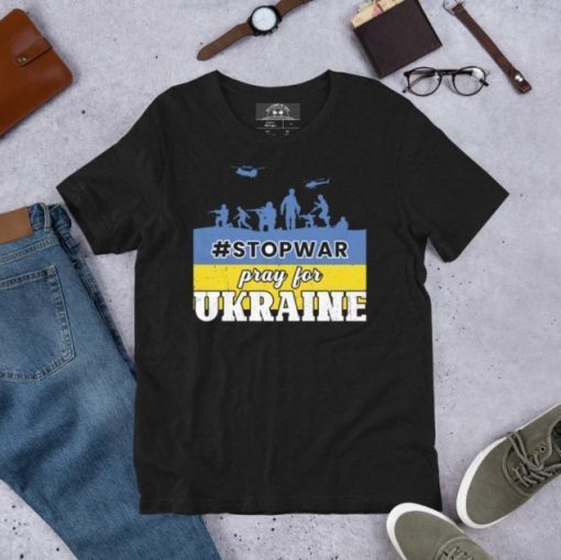 Stop The War In Ukraine, No War Support Peace, Defend Ukrainians Shirts