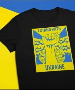 T-Shirt I Stand With Ukraine ,Anti Putin ,Support Ukraine