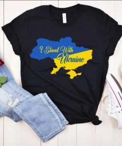 I Support Ukraine ,I Stand With Ukraine, Ukraine, Ukraine Flag Shirt