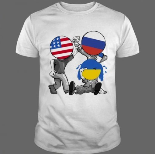 Ukraine Needs Help Usa Russia Funny Shirt