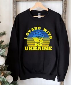 I Stand With Ukraine, I Support Ukraine Gift Shirt