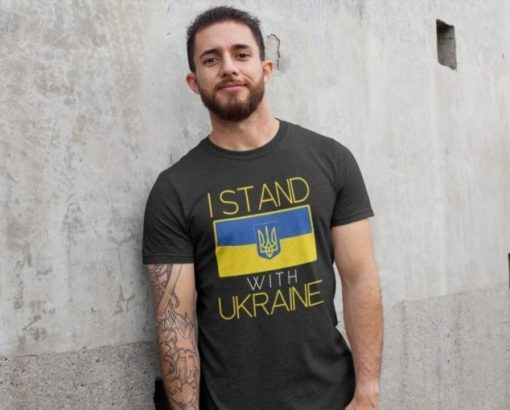 I Stand With Ukraine, Pray For Ukraine, Ukraina Support Vintage T-Shirt