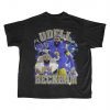 Odell Beckham Light Distressed Rams Los Angeles T-Shirt