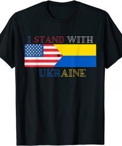 Ukrainian Lover I stand with Ukraine Flag Gift Shirt