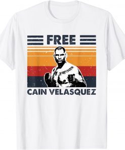 Free Cain Velasquez Retro Vintage Premium 2022 T-Shirt