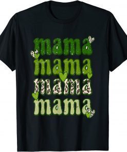 Funny Mama Shamrock Womens Girls Boys Irish st patricks day T-Shirt