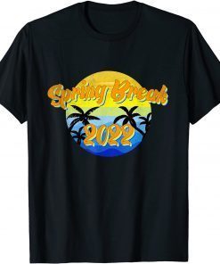 T-Shirt Spring Break 2022 ,Vintage Spring Break 2022 beach