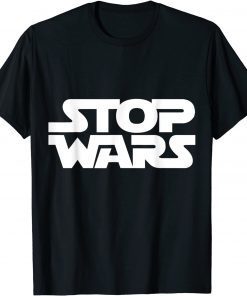 T-Shirt Stop Wars Peace I Stand With Ukraine 2022