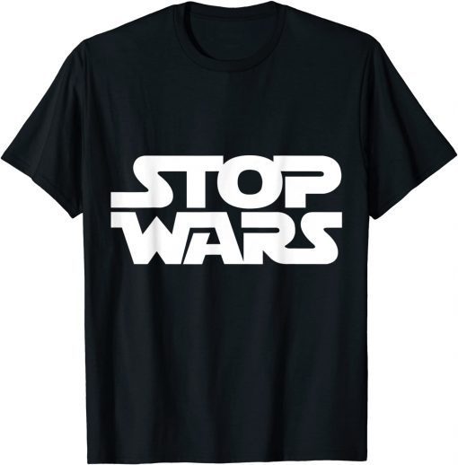 T-Shirt Stop Wars Peace I Stand With Ukraine 2022