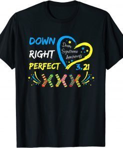 World Down Syndrome Day Awareness Socks 21 March Gift T-Shirt