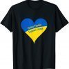 Glory to Ukraine Glory to the Heroes Flag of Ukraine 2022 T-Shirt