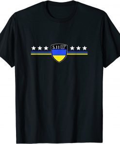 T-Shirt 5.11 Ukraine Flag President Zelensky