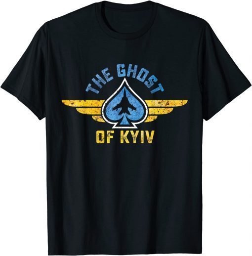 The Ghost of Kyiv, I Stand With Ukraine T-Shirt