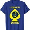 I Stand With Ukraine,The Ghost of Kyiv Tee Shirts