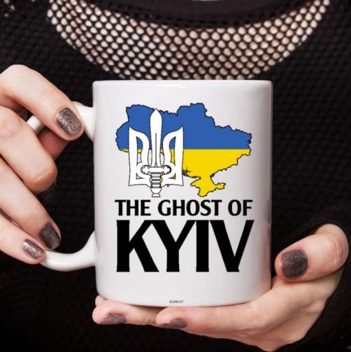 The Ghost Of Kyiv, Stand With Ukraine, Support Ukraine Mug
