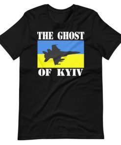 The Ghost Of Kyiv ,Stop War, Ukrainian Flag, Ukraine Flag, Free Ukraine T-Shirt