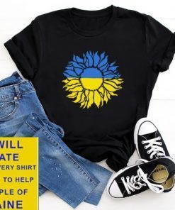 Ukraine ,Sunflower , Sunflower Ukraine, Distressed Sunflower Shirt