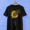 I Stand With Ukraine Butterflies and Sunflower Unisex T-Shirt