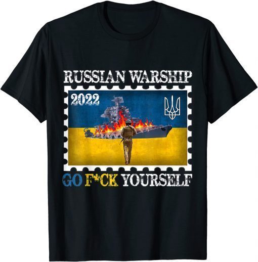 Vintage Ukraine Postage Stamp Flag Pride 2022 Retro Limited Shirt