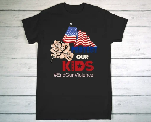 T-Shirt Uvalde Texas Strong, Uvalde Texas Shooting Gun Stop Gun Violence, Protect Our Kids