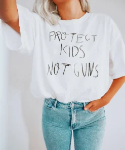 Stop Gun Violence, Protect Kids Not Guns, Miley Anti Gun, Gun Control, End Gun Violence T-Shirt