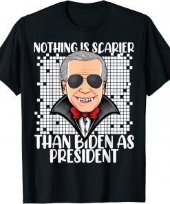 Nothing Scares Me But Anti President Joe Biden Halloween Unisex T-Shirt