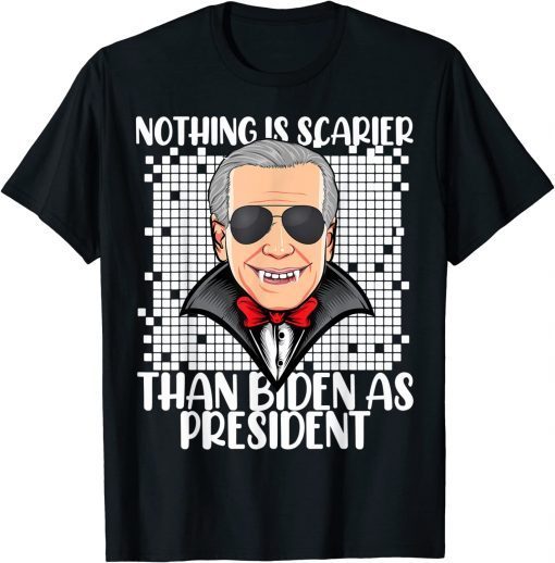 Nothing Scares Me But Anti President Joe Biden Halloween Unisex T-Shirt