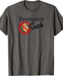 Trumpers Suck ,Trump Cartoon Gift T-Shirt