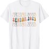 Funny Senior 2023 Retro Class of 2023 Seniors Graduation 23 Gifts T-Shirt