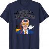 Official Happy Christmas Halloween Jokes Pumpkin Boo Funny Joe Biden T-Shirt