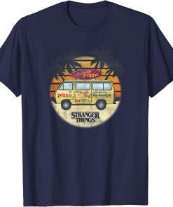 Stranger Things 4 Surfer Boy Pizza Van 2022 T-Shirt