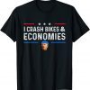 Biden Bicycle I Crash Bikes And Economies Gift T-Shirt