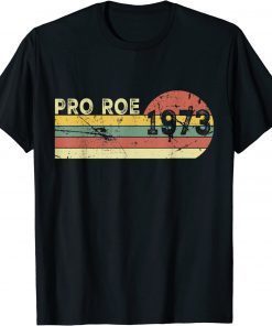 Pro Roe 1973 My Uterus My Choice Prochoice Feminist Gift Tee Shirts