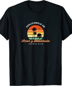 Official En Arroz y Habichuela, Puerto Rico T-Shirt