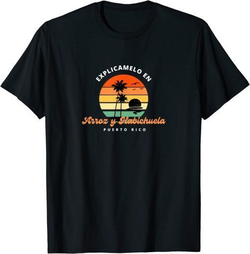 Official En Arroz y Habichuela, Puerto Rico T-Shirt