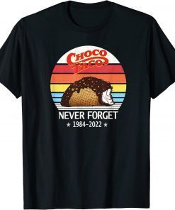 Choco Taco Never Forget Retro Style Tee Shirt